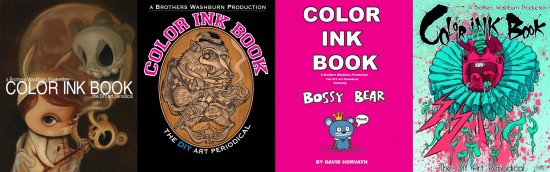 Color Ink Book for SDCC 2012