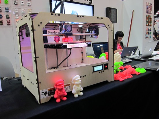 Makerbot at Comic-Con 2012