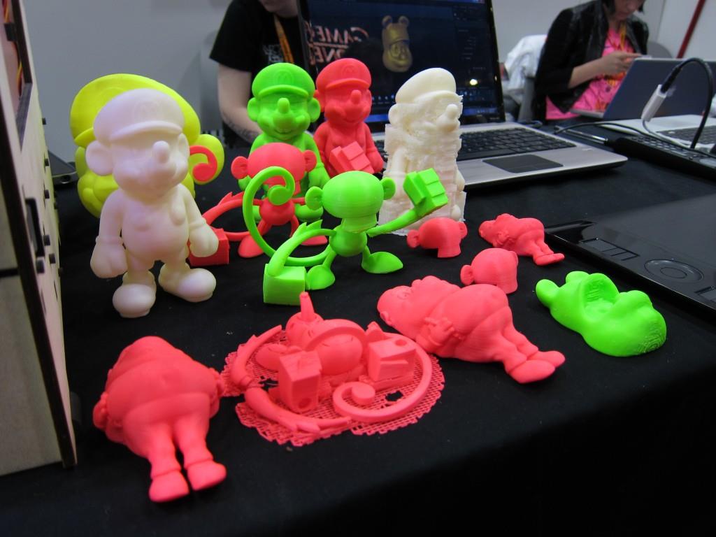 Makerbot at Comic-Con 2012