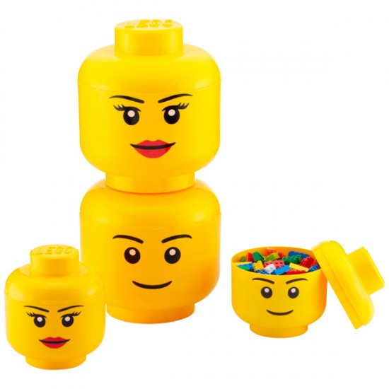 Lego Head Storage Boxes