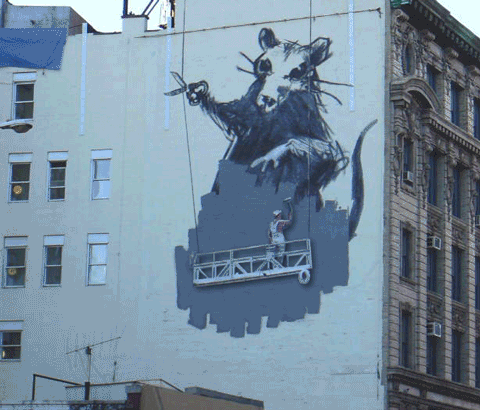 Banksy Animated Gifs by ABVH