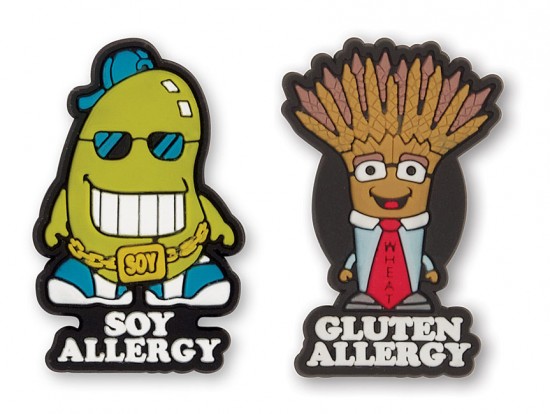 Allermates: cute character designs for allergic kids