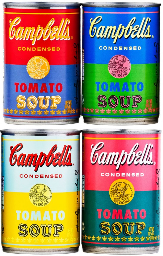 Andy Warhol Campbell's Soup Cans 2012