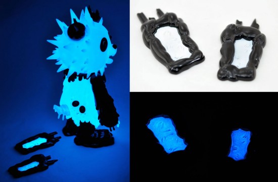 Instinctoy GID Blue PANDA Inc Bear Instinctoy GID Blue PANDA Inc Bear