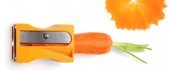 Karoto carrot pencil sharpener by Avichai Tadmor