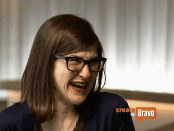 Kathryn Parker Almanas crying on Bravo's Work of Art (no I did NOT make this gif)