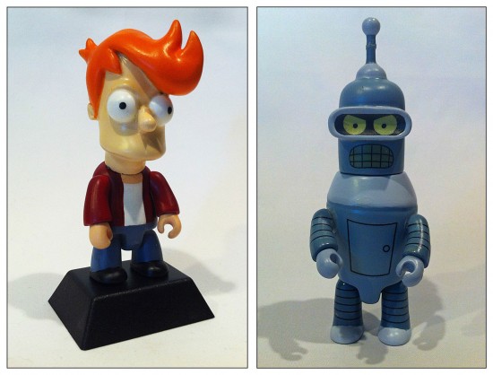 Toy2R's Futurama prototypes