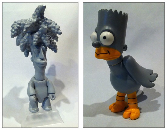 Toy2R Simpsons prototypes