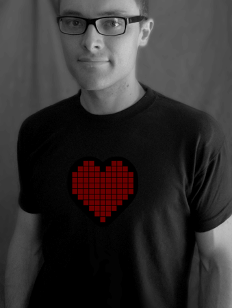 Heart-felt Animated Gif T-shirt