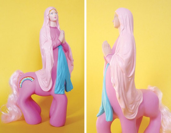 Pop Culture Virgin Mary Statues © Soasig Chamaillard