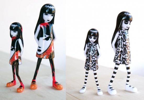 Emily the Strange 3D-printed figures from MAQET