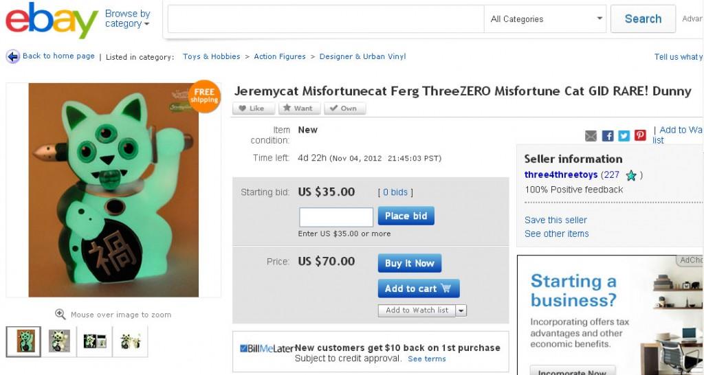 Jeremycat Flipped on eBay!