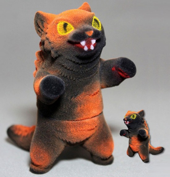 Halloween Flocked Kaiju Negora by Max Toy Co