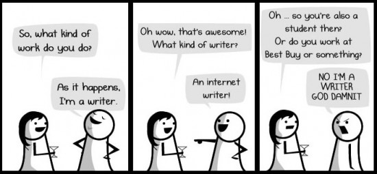 The Oatmeal on Internet Writers