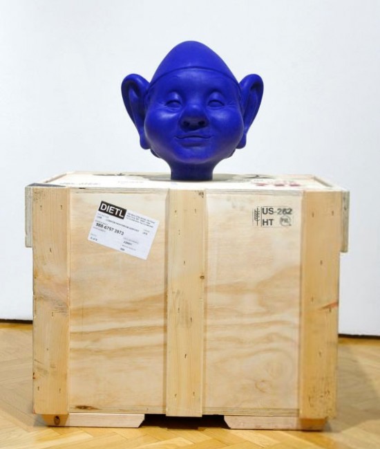 Paul McCarthy "Dwarf Head Blue" (2000)