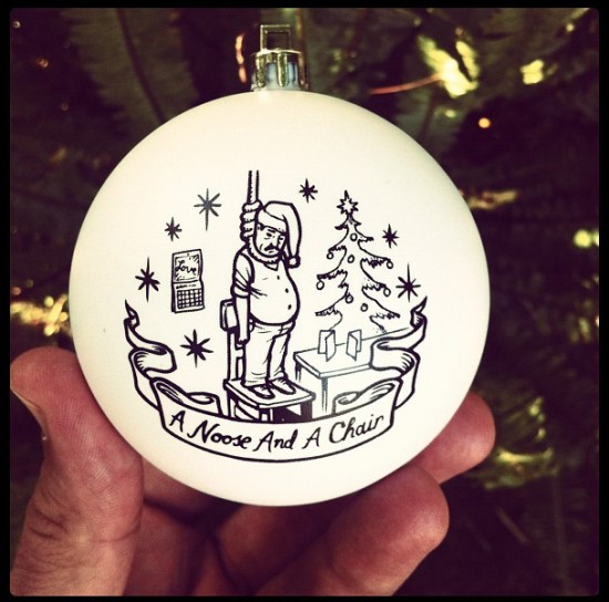 Tis the Season for Suicide Christmas ornaments by Todd Francis