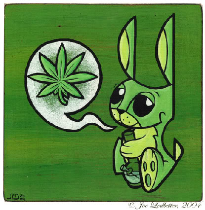 The Bunny and the Bong by Joe Ledbetter