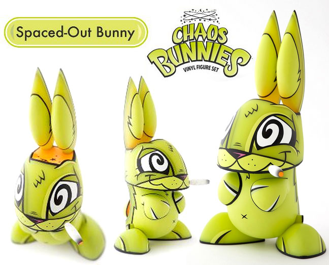 Spaced-Out Chaos Bunny by Joe Ledbetter