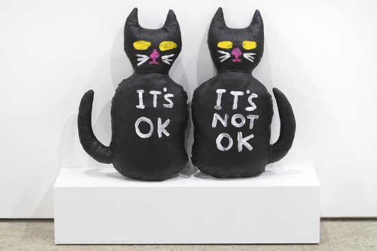 Cat (It's OK, It's Not OK) by David Shrigley