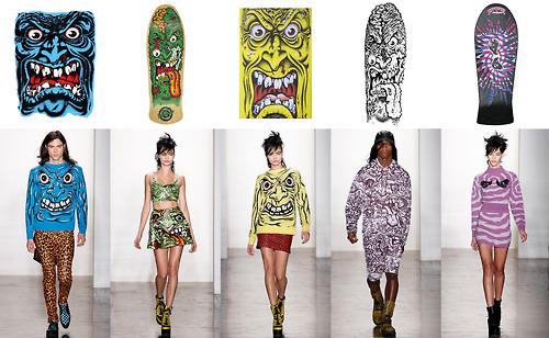 Jeremy Scott uses iconic skate graphics by Jim Phillips--without permission.
