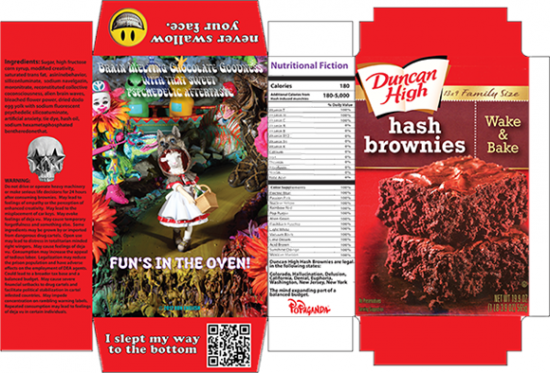 Ron English Duncan High Hash Brownies