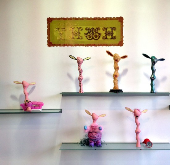 Mark Ryden's YHWH custom toy show at Toy Art Gallery