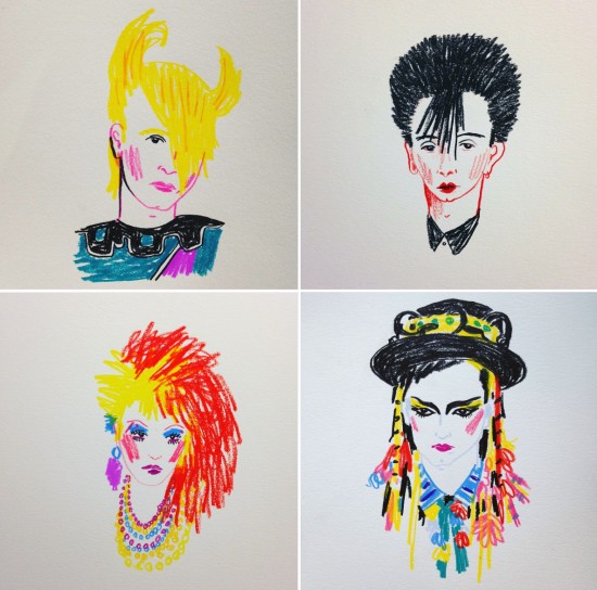 EPIC 80s Hair: A Flock of Seagulls, Depeche Mode, Cyndi Lauper, Boy George by Nathan Jurevicius