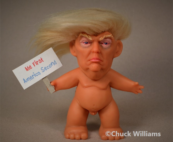 Trump Troll Doll