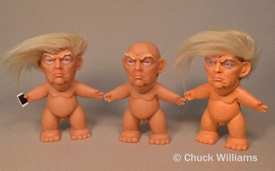 Trump Troll doll