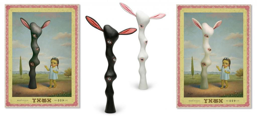 Mark Ryden YHWH black and white edition