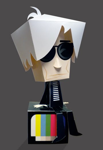Andy Warhol Paper Toy