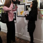 Local News on the Scene at Gallery Heist