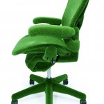 Herman Miller Astroturf Aeron Chair by Makoto Azuma