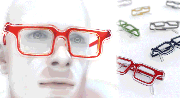Color-customizable glasses