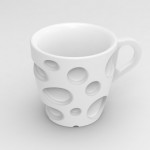 Emmental 3D Printed Coffee Cups