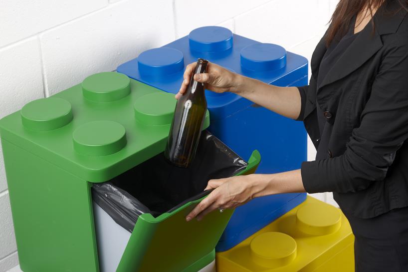 LECO Recycling Bins by Flusso Creative