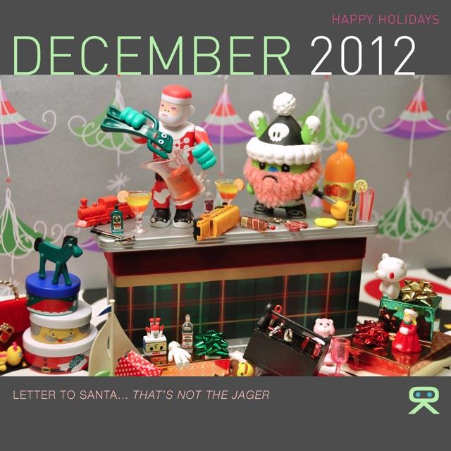 2012 Toy Calendar by Ryan Roberts