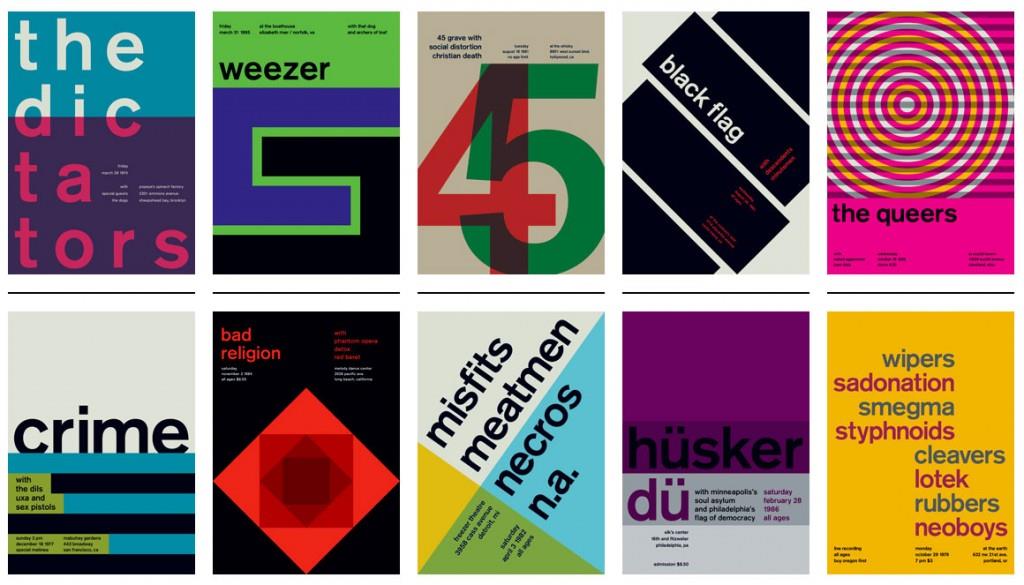 Swissted: Punk Posters and Swiss Modernism