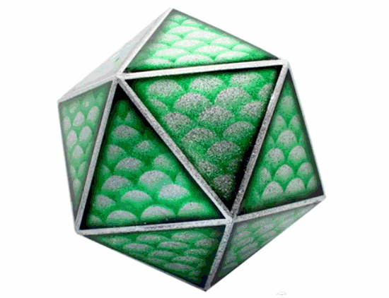 20-sided Dice by Dirty Donny