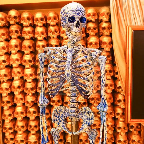 Kiehl's Mr. Bones customized by Frank Kozik