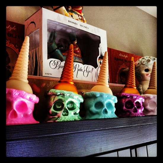 Sweet @bryanbrutherford Ice Scream lineup in the collection of @masao626