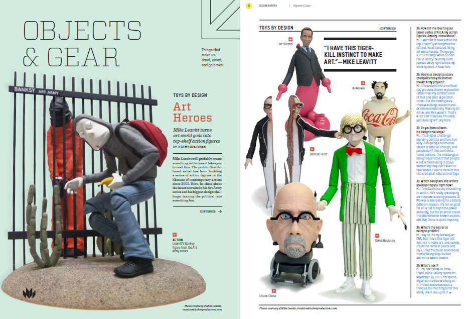 Design Bureau magazine issue 19: Toys by Design Mike Leavitt